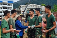 National Day of school-building soldiers